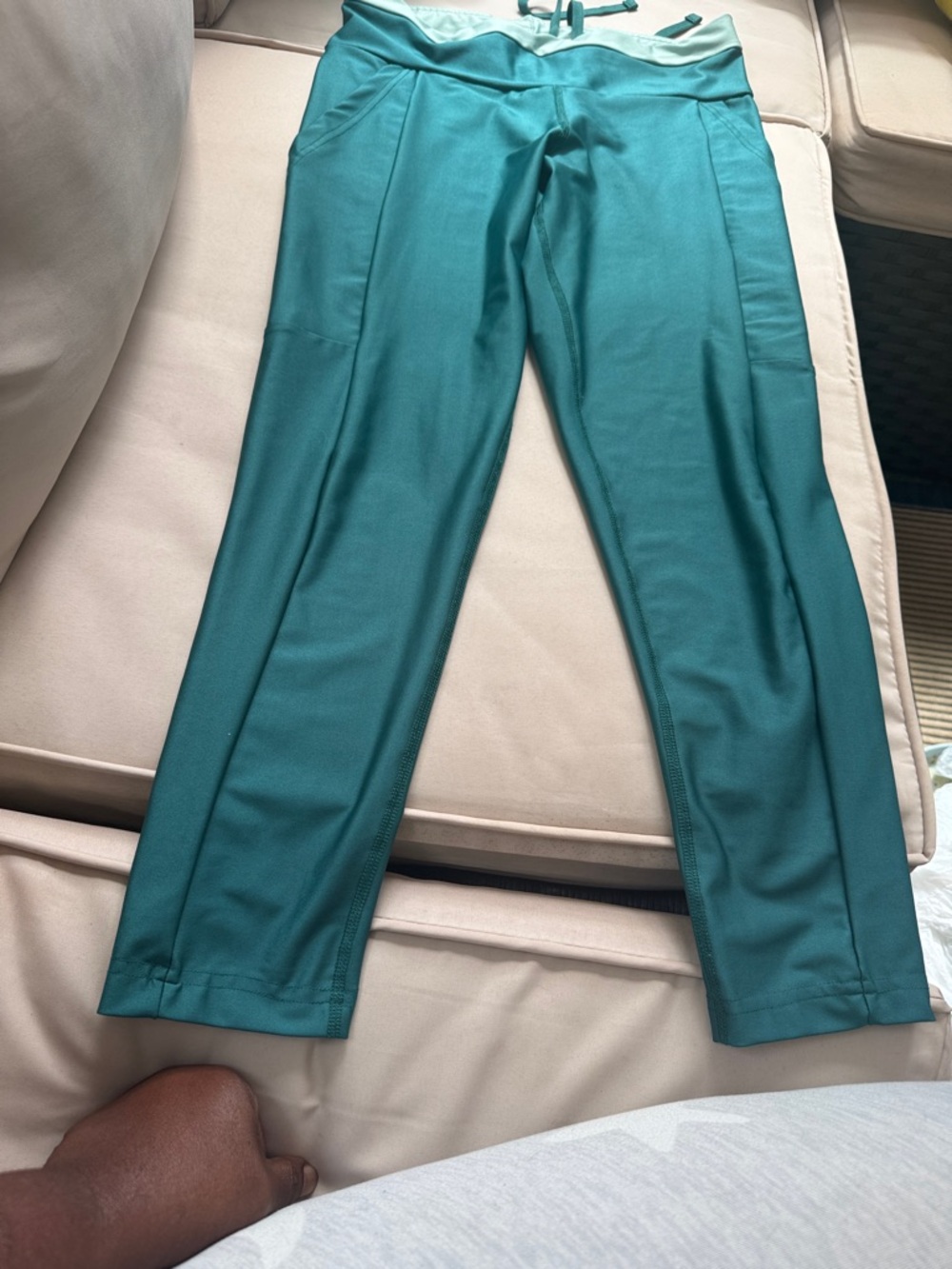 Women's Teal Performance Leggings